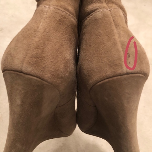 REDUCED! Nine West suede wedge boots - Picture 8 of 8